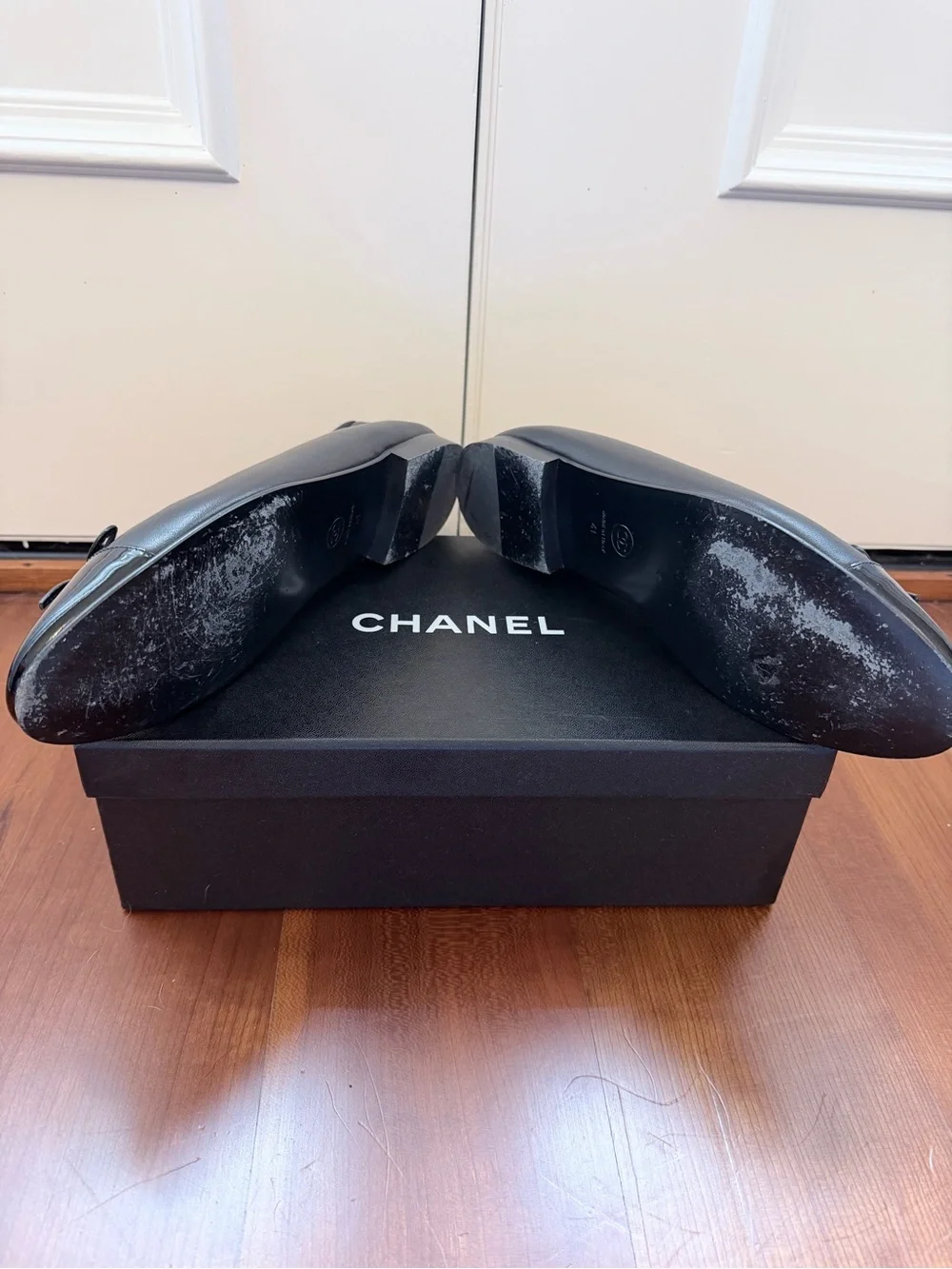 CHANEL black cap